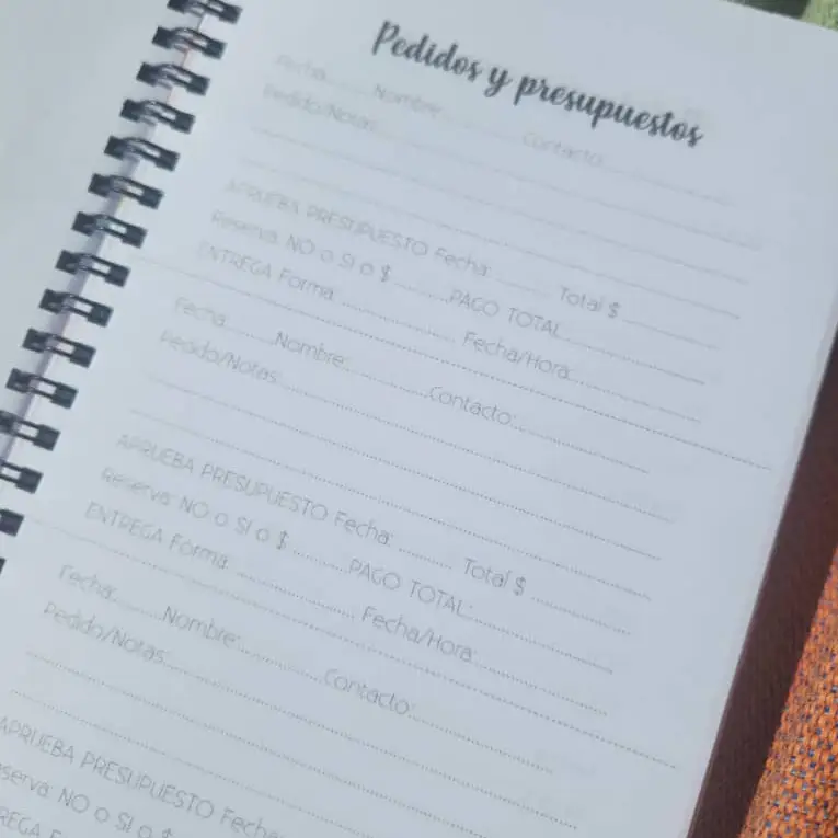 Agenda de Pedidos Modelo 5's photo #6